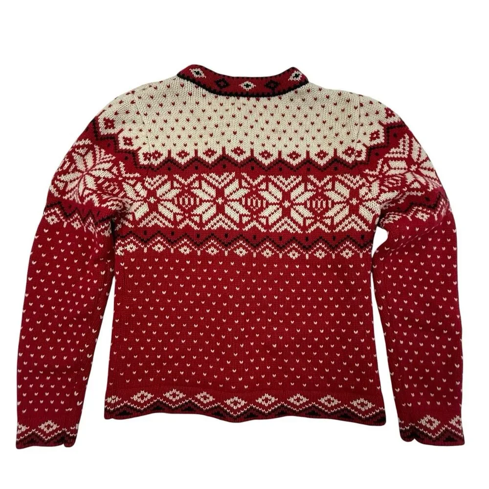 L.L. Bean red cream